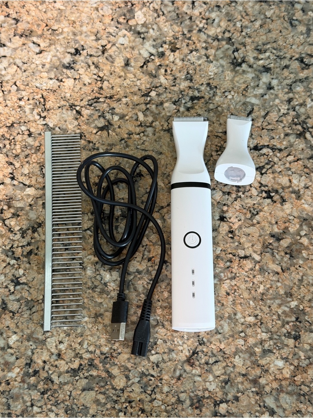 Oneisall Cordless Rechargeable Dog Paw Hair Trimmer